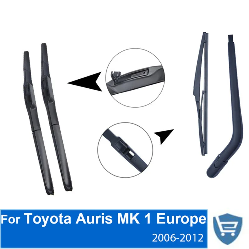 Front and Rear Wiper Blade Arm For Toyota Auris Mk 1 Europe 2006-2012 5-door Tourer High quality Natural Rubber
Front and Rear Wiper Blade Arm For Toyota Auris Mk 1 Europe 2006-2012 5-door Tourer High quality Natural Rubber