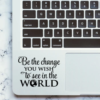Gandhi Famous Quote Trackpad Decal Laptop Sticker for MacBook Pro Air Retina 11 12 13 15 inch Mi Mac Book Touchpad Skin Sticker
Gandhi Famous Quote Trackpad Decal Laptop Sticker for MacBook Pro Air Retina 11 12 13 15 inch Mi Mac Book Touchpad Skin Sticker