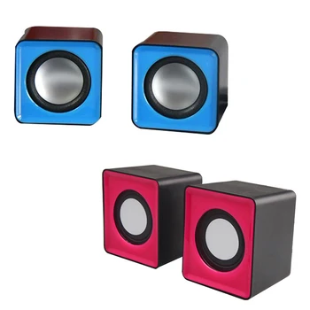 Portable Mini USB Wired Speaker Music Player Amplifier Loudspeaker Stereo Sound Box for Computer Desktop PC Laptop Notebook
Portable Mini USB Wired Speaker Music Player Amplifier Loudspeaker Stereo Sound Box for Computer Desktop PC Laptop Notebook