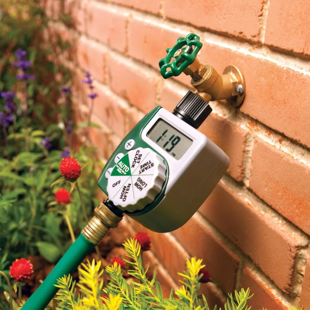 Automatic Electronic Smart Digital Water Timer Irrigation Timer Controller System Garden Watering Timer Home WT102
Automatic Electronic Smart Digital Water Timer Irrigation Timer Controller System Garden Watering Timer Home WT102