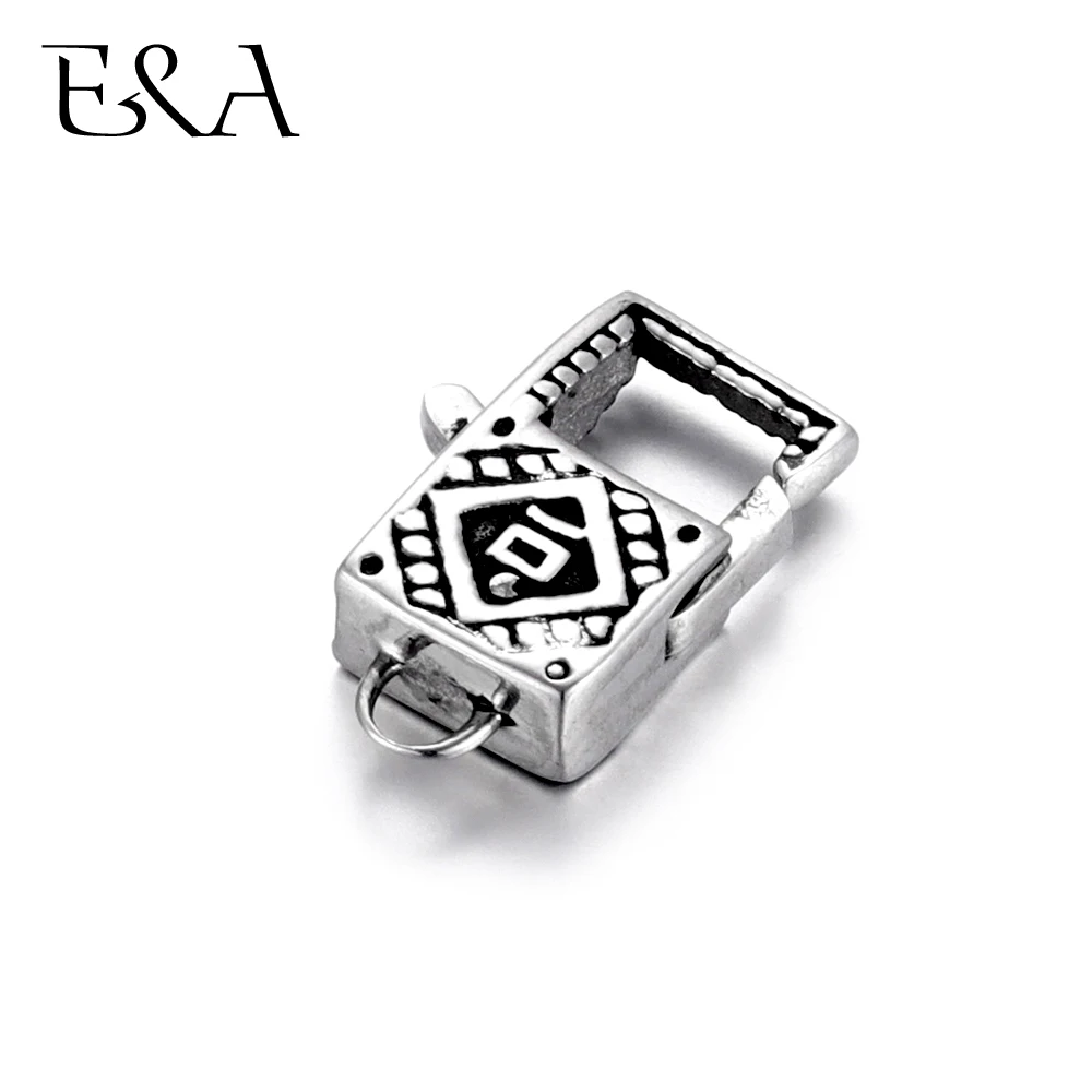 Stainless Steel Lobster Claw Clasp Leather Cord Spring Clasps Bracelet Necklace Buckle DIY Jewelry Making Findings 20*13*5mm
Stainless Steel Lobster Claw Clasp Leather Cord Spring Clasps Bracelet Necklace Buckle DIY Jewelry Making Findings 20*13*5mm