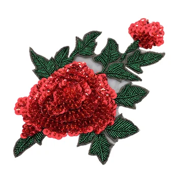 Flower Patches For Clothing Sequin Embroidery Patch Beaded Applique Clothes Stickers Parches Bordados Para La Ropa Sew On AC1422
Flower Patches For Clothing Sequin Embroidery Patch Beaded Applique Clothes Stickers Parches Bordados Para La Ropa Sew On AC1422
