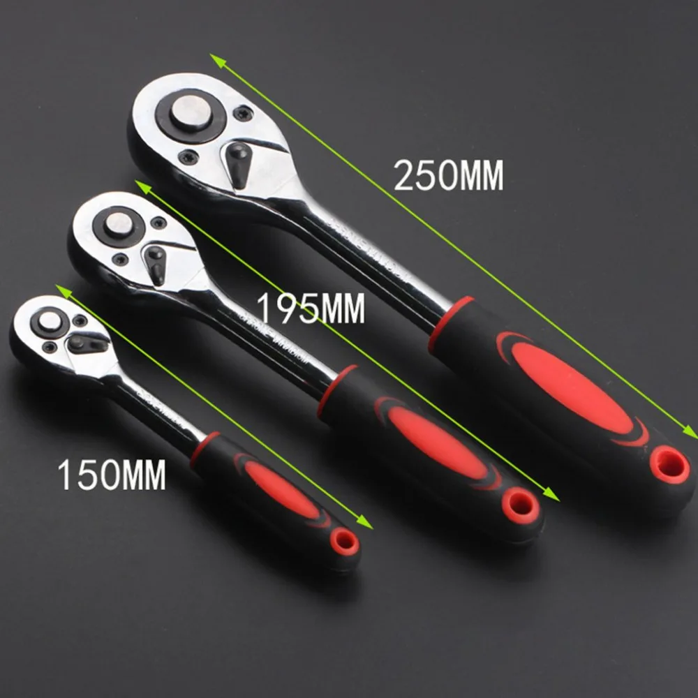 Quality Ratchet Wrench 24 Teeth Torque Wrench Chrome Vanadium Steel Quick Release Wrench Repairing Tools 1/2 3/8 1/4 Inch
Quality Ratchet Wrench 24 Teeth Torque Wrench Chrome Vanadium Steel Quick Release Wrench Repairing Tools 1/2 3/8 1/4 Inch