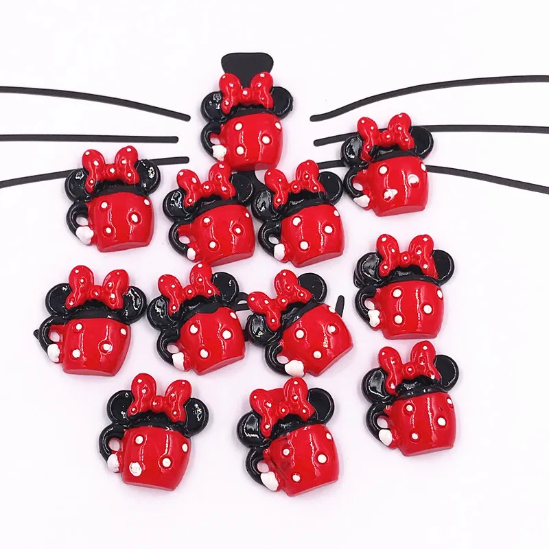 10Pcs/lot Cute Cartoon Mickey Minnie Resin Flat Back Cabochons For DIY Phone Case Decor Scrapbooking Kids Charms Accessories
10Pcs/lot Cute Cartoon Mickey Minnie Resin Flat Back Cabochons For DIY Phone Case Decor Scrapbooking Kids Charms Accessories