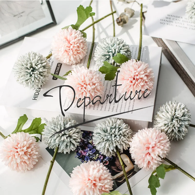 1 Bundle Cloth Silk Pompon Mum Artificial Flowers Bouquet for Wedding New Year Decoration, Plantas Artificiales Para Decoracion
1 Bundle Cloth Silk Pompon Mum Artificial Flowers Bouquet for Wedding New Year Decoration, Plantas Artificiales Para Decoracion