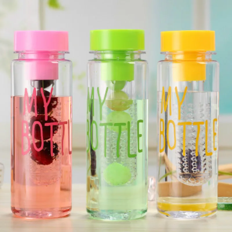500ML BPA Free Plastic Fruit Infuser Water Bottle With Filter Leakproof Sport Hiking Camping Drink Shaker Bottle
500ML BPA Free Plastic Fruit Infuser Water Bottle With Filter Leakproof Sport Hiking Camping Drink Shaker Bottle