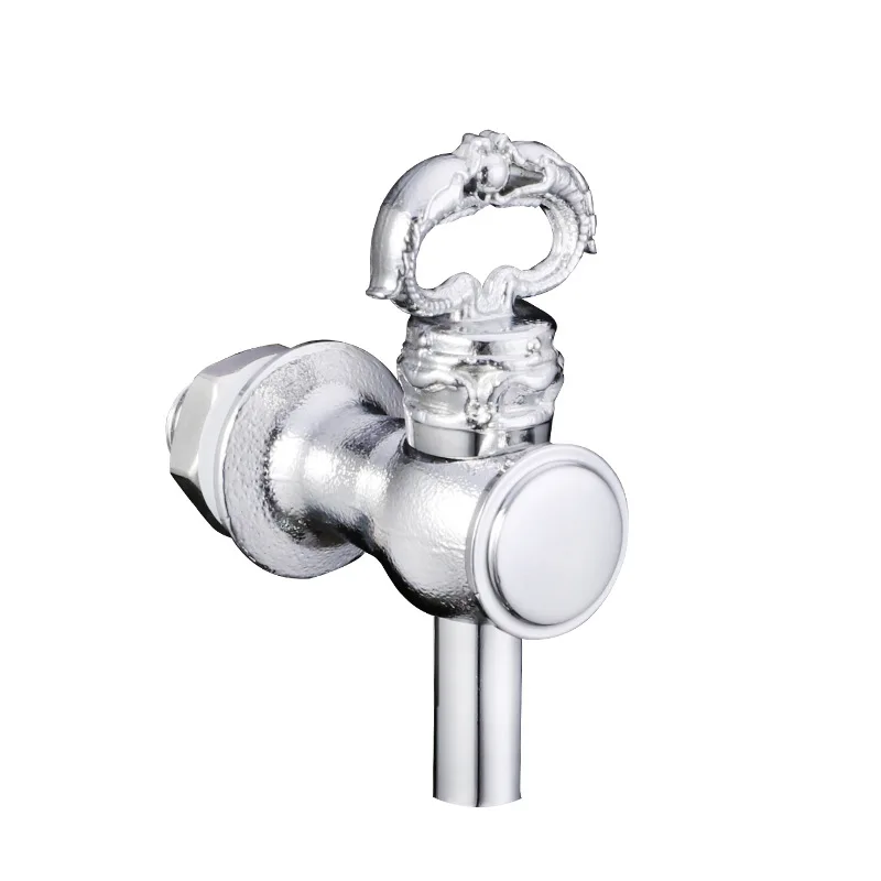 

High Quality Carving Art Tap 304 Stainless Steel Chrome Water dispenser Faucet Tap Draft Beer Faucet Bibcock