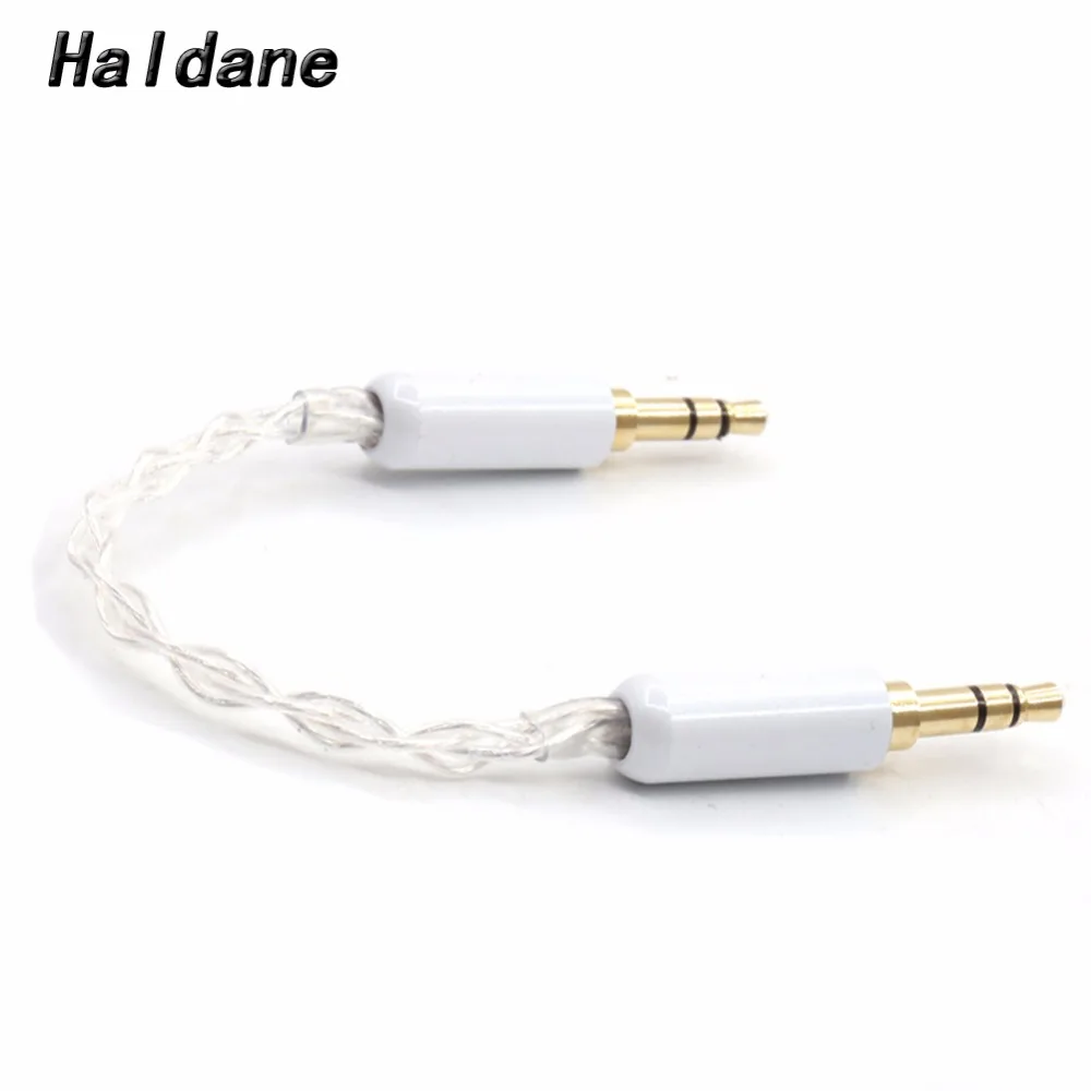 Free shipping Haldane 10cm 3.5mm to 3.5mm 7N OCC Silver Plated 3.5 mm Stereo Audio Hifi Audio cable car AUX wire jump cable
Free shipping Haldane 10cm 3.5mm to 3.5mm 7N OCC Silver Plated 3.5 mm Stereo Audio Hifi Audio cable car AUX wire jump cable