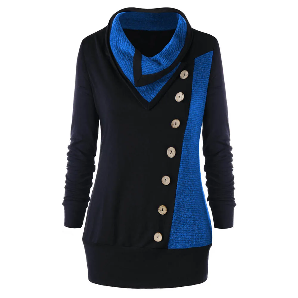 ROSE GAL Women Sweatshirt Plus Size 5XL Heap Collar Long Sleeve Buttons Tunic Sweatshirts Pullover Ladies Tops New Woman Clothes
ROSE GAL Women Sweatshirt Plus Size 5XL Heap Collar Long Sleeve Buttons Tunic Sweatshirts Pullover Ladies Tops New Woman Clothes