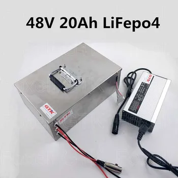 48V 20Ah LiFepo4 battery with BMS for 1000W solar street light mobility scooter solar energy storage +3A charger 
48V 20Ah LiFepo4 battery with BMS for 1000W solar street light mobility scooter solar energy storage +3A charger