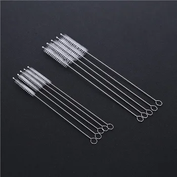 

17cm 21cm stainless steel straw brushes Wash Drinking Straw Brushes Straw Cleaning Brush wen6636