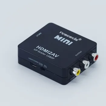 High quality HD 1080P HDMI To AV/RCA CVBS Adapter Mini HDMI2AV Video Converter Box For HDTV TV PS3 Computer PC VCR NTSC
High quality HD 1080P HDMI To AV/RCA CVBS Adapter Mini HDMI2AV Video Converter Box For HDTV TV PS3 Computer PC VCR NTSC