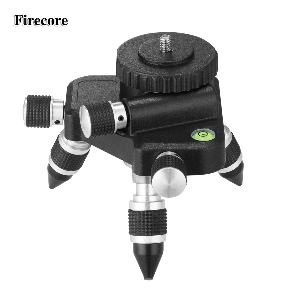 Firecore Laser Level Tripod Bracket 1/4" Interface Aluminum Alloy Vertical Horizontal Lasers Free Rotation Bracket For Laser
Firecore Laser Level Tripod Bracket 1/4" Interface Aluminum Alloy Vertical Horizontal Lasers Free Rotation Bracket For Laser