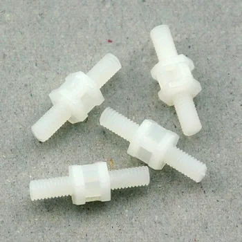 (100 pcs/lot ) 5mm/0.2" Nylon M3 Threaded Hex Male-Male Standoff Spacer, Hexagonal.
(100 pcs/lot ) 5mm/0.2" Nylon M3 Threaded Hex Male-Male Standoff Spacer, Hexagonal.