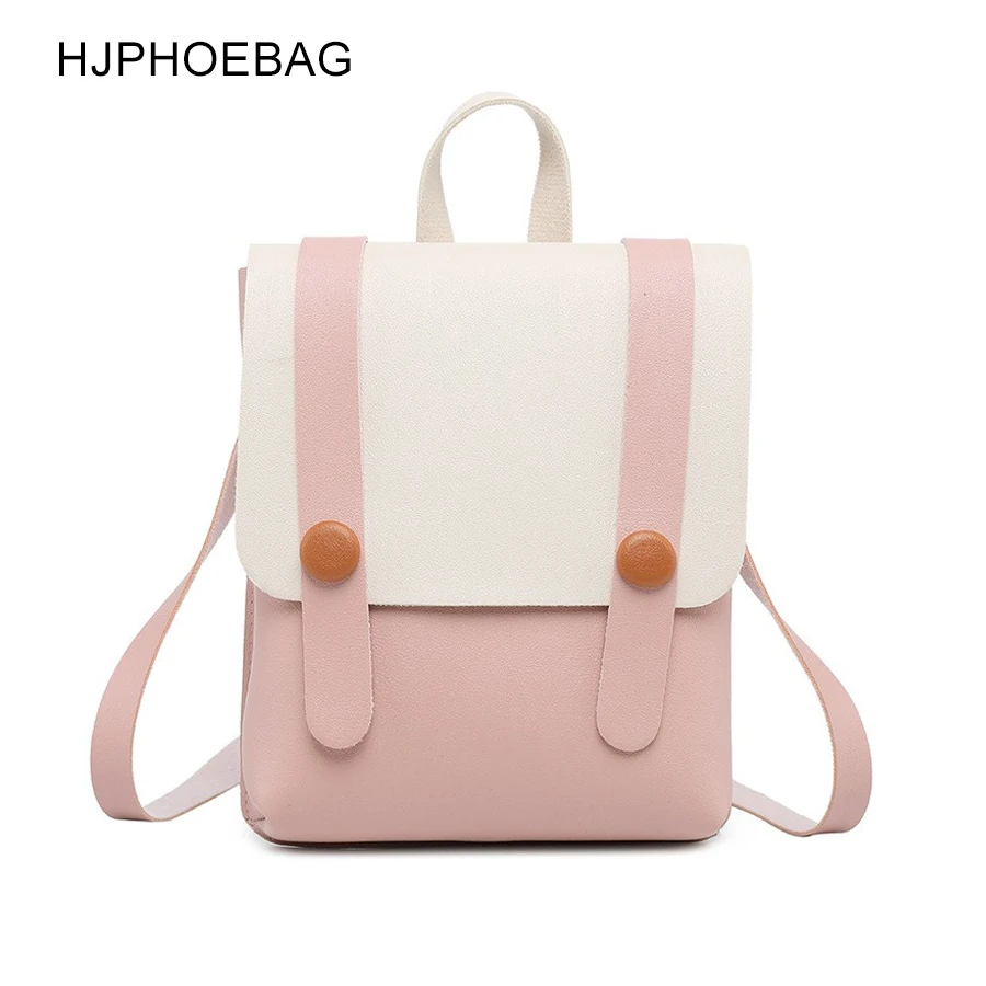 HJPHOEBAG Simple Style Backpack Women Leather Backpacks For Teenage Girls School Bags Fashion Vintage Solid Shoulder Bag YC156
HJPHOEBAG Simple Style Backpack Women Leather Backpacks For Teenage Girls School Bags Fashion Vintage Solid Shoulder Bag YC156