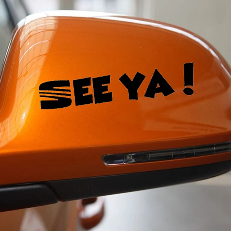 20cm*4cm See Ya Seat Cupra R Ibiza Leon Decal Window Vinyl Sticker Joke Fun Funny | Игрушки и хобби