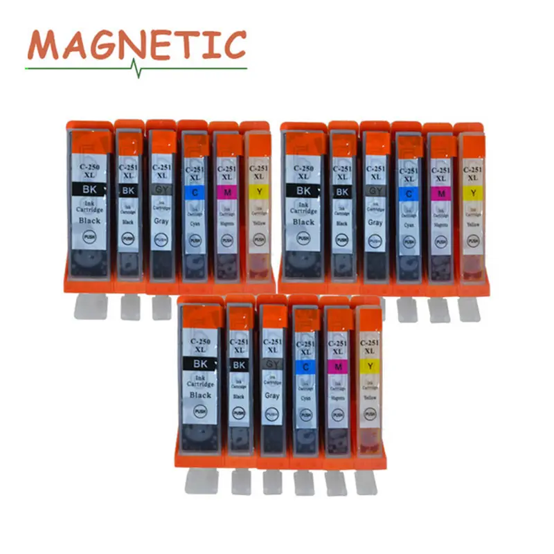 Ink Cartridge 18PCS PGI250 CLI251 for CANON IP7220 MG5420 MG5422 MX722 MX922 MG5520 MG6420 MG5522 MG5620 MG6620 IX6820 PGI250251
Ink Cartridge 18PCS PGI250 CLI251 for CANON IP7220 MG5420 MG5422 MX722 MX922 MG5520 MG6420 MG5522 MG5620 MG6620 IX6820 PGI250251