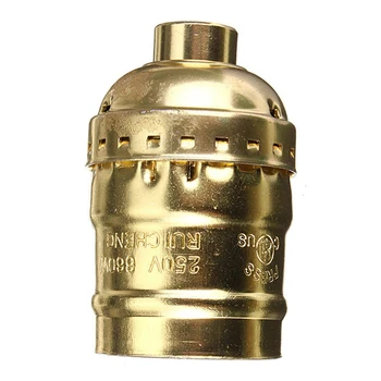 Holder E27 Edison Socket Adapter for Retro Pendant Lamp without Switch 110-220V ( Gold Or Silver )
Holder E27 Edison Socket Adapter for Retro Pendant Lamp without Switch 110-220V ( Gold Or Silver )