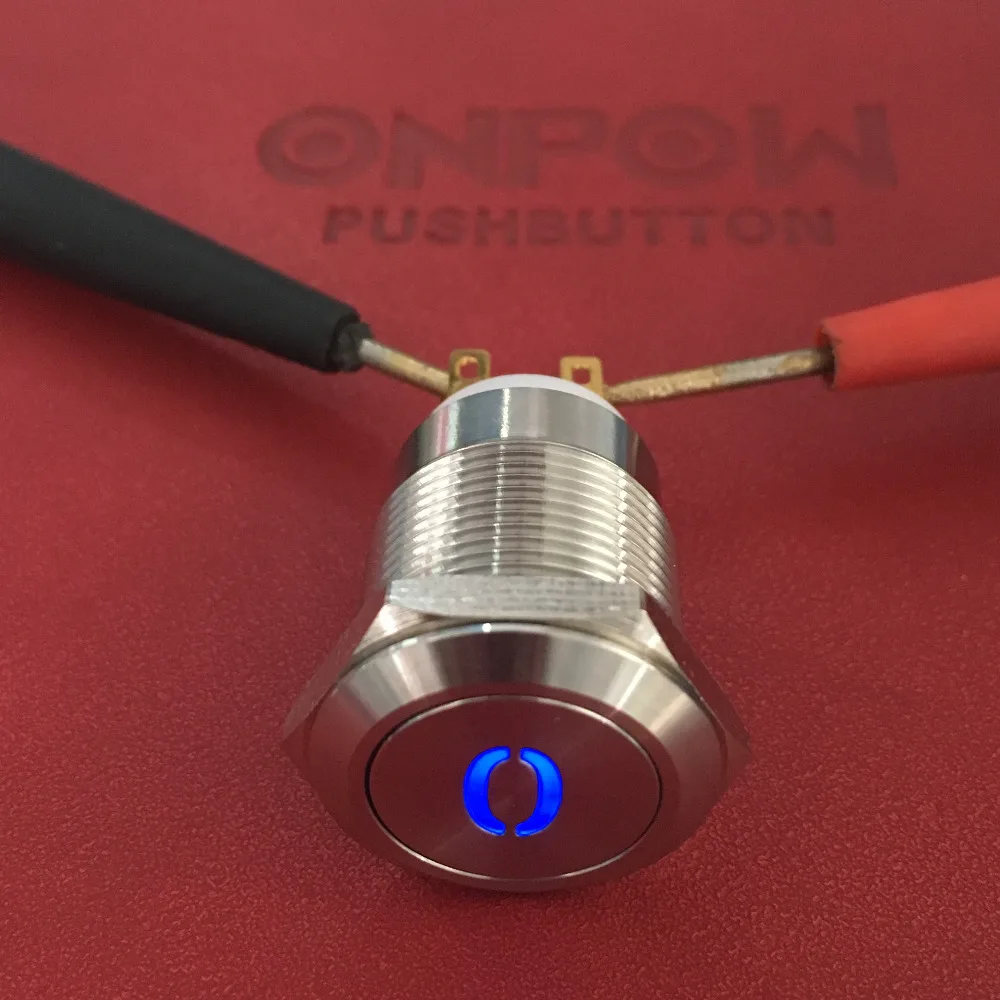 Onpow 19mm Momentary number 0 symbol illuminated Stainless Steel LED Push button Switch (LAS1GQ-11D/B/12V/S/0) CE, RoHS
Onpow 19mm Momentary number 0 symbol illuminated Stainless Steel LED Push button Switch (LAS1GQ-11D/B/12V/S/0) CE, RoHS