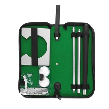 Portable Right Hand Golf Putter Kit Indoor Golf Putting Cup Practice Training Clubs Putter Kit with Goal Rack Balls & Bag
Portable Right Hand Golf Putter Kit Indoor Golf Putting Cup Practice Training Clubs Putter Kit with Goal Rack Balls & Bag