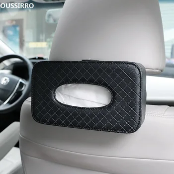 2018 New Car Leather Tissue Box Sun Visor Type Hanging Type Tissue Box Holder Elastic band Paper Towel Case
2018 New Car Leather Tissue Box Sun Visor Type Hanging Type Tissue Box Holder Elastic band Paper Towel Case