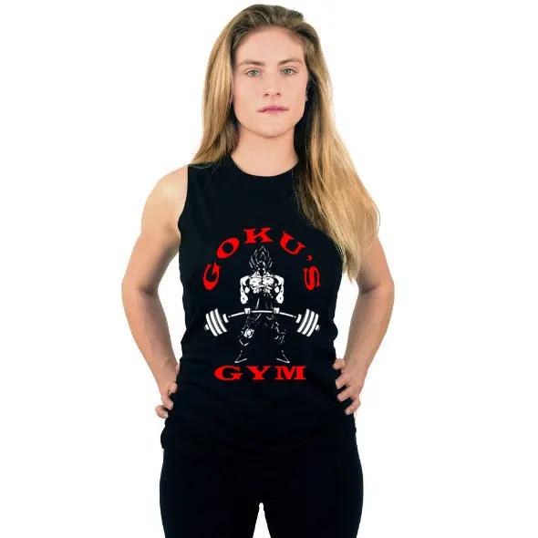 2019 New Tank Tops Women Summer Sleeveless tops tee goku gym Print Tank Casual Female Harajuku tops Ladies Tops Tee
2019 New Tank Tops Women Summer Sleeveless tops tee goku gym Print Tank Casual Female Harajuku tops Ladies Tops Tee