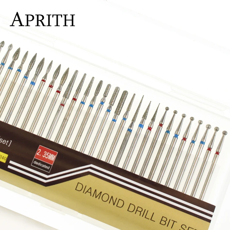 30pcs Professional Diamond Nail Drill Bit Set Milling Cutter Electric Rotary Manicure Machine Accessoires Nail Files Nail Tools
30pcs Professional Diamond Nail Drill Bit Set Milling Cutter Electric Rotary Manicure Machine Accessoires Nail Files Nail Tools