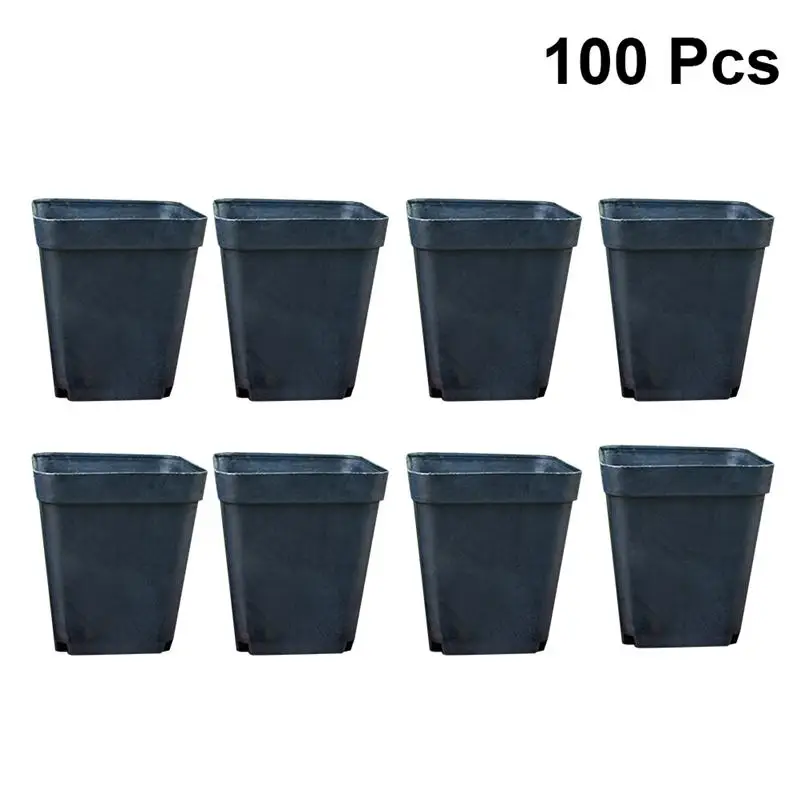 100pcs Square Flower Pots Mini Practical Plastic Plants Succulent Flower Flowerpots Pots Planters Without Plates
100pcs Square Flower Pots Mini Practical Plastic Plants Succulent Flower Flowerpots Pots Planters Without Plates