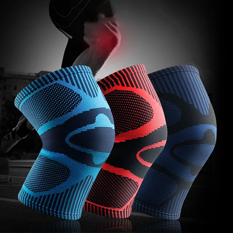 Spring Support Silicon Padded Knee Pads Brace Meniscus Patella Protector Gym Sports Safety Protection Volleyball Running Kneepad
Spring Support Silicon Padded Knee Pads Brace Meniscus Patella Protector Gym Sports Safety Protection Volleyball Running Kneepad