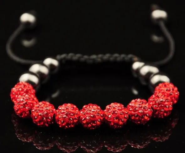 Free shipping!10mm Hotsale red Micro Pave Disco Ball Beads Bangles Bracelet Lot jewelry Christmas Gift crystal
Free shipping!10mm Hotsale red Micro Pave Disco Ball Beads Bangles Bracelet Lot jewelry Christmas Gift crystal