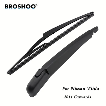 BROSHOO Car Rear Wiper Blades Back Windscreen Wiper Arm For Nissan Tiida Hatchback (2011-) 305mm,Windshield Auto Styling
BROSHOO Car Rear Wiper Blades Back Windscreen Wiper Arm For Nissan Tiida Hatchback (2011-) 305mm,Windshield Auto Styling