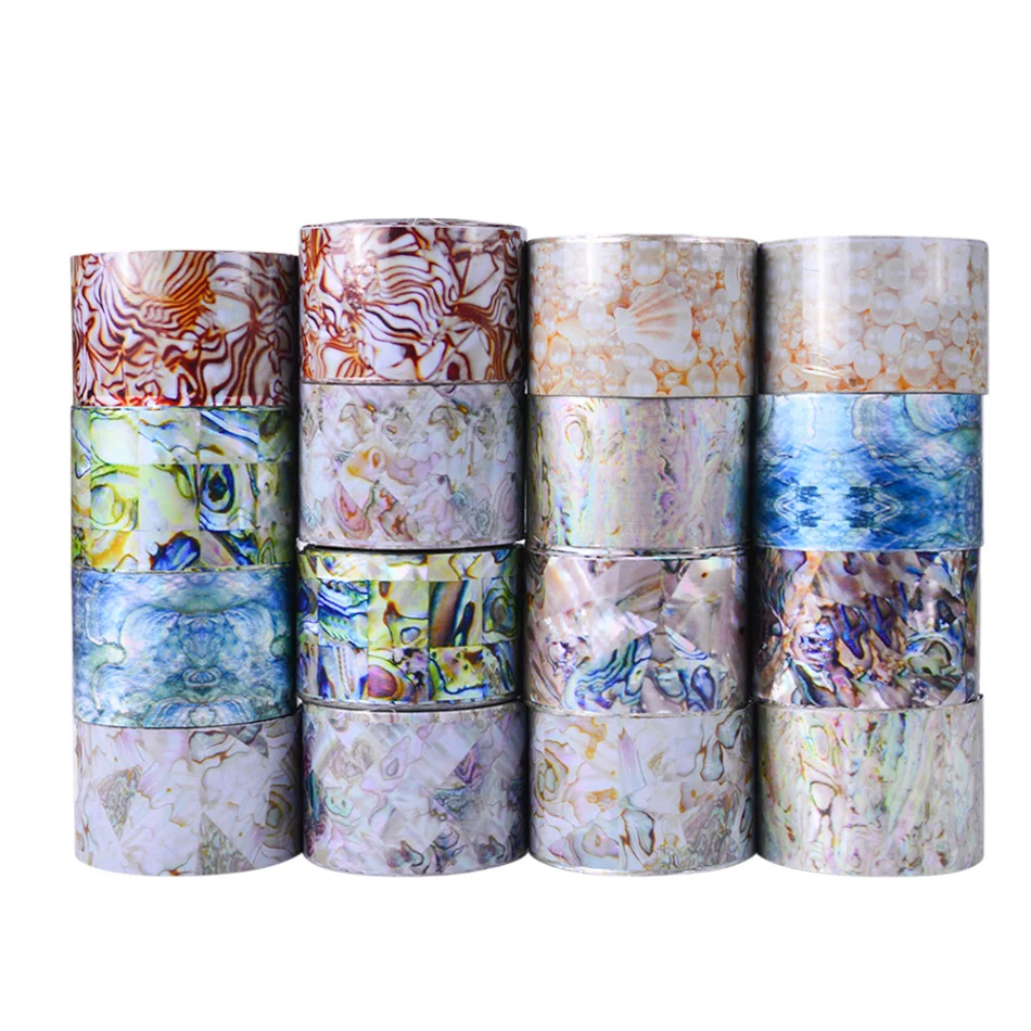 16 Rolls Wholesale Nail Designs Marble Holo Glitter Gradient Transfer Sticker Nail Art Foils Accessory Full Paper DIY Set CH493
16 Rolls Wholesale Nail Designs Marble Holo Glitter Gradient Transfer Sticker Nail Art Foils Accessory Full Paper DIY Set CH493