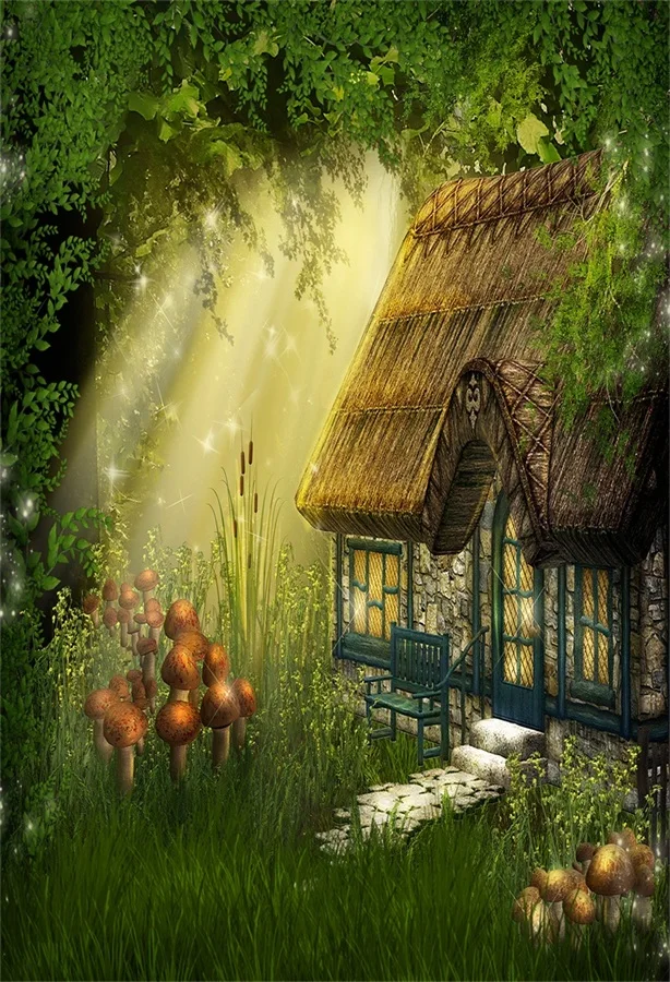 Laeacco Dreamlike Wooden House Mushroom Baby Children Photographic Backdrops Customized Photography Background For Photo Studio
Laeacco Dreamlike Wooden House Mushroom Baby Children Photographic Backdrops Customized Photography Background For Photo Studio