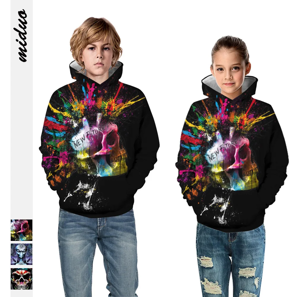 2019 Spring Long Sleeve Boys Clothes 6 7 9 10 12 13 14 Years Casual Skull 3d Print Hoodies For Kids Girls Children Sweatshirt 8
2019 Spring Long Sleeve Boys Clothes 6 7 9 10 12 13 14 Years Casual Skull 3d Print Hoodies For Kids Girls Children Sweatshirt 8