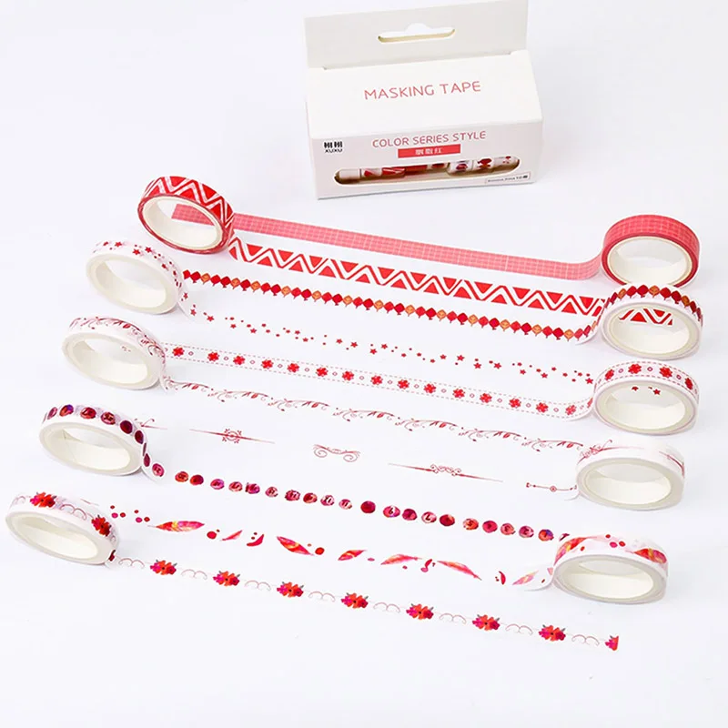10Pcs/Set Washi Tape DIY Decoration Scrapbooking Planner Masking Tape Adhesive Tape Kawaii Stationery
10Pcs/Set Washi Tape DIY Decoration Scrapbooking Planner Masking Tape Adhesive Tape Kawaii Stationery