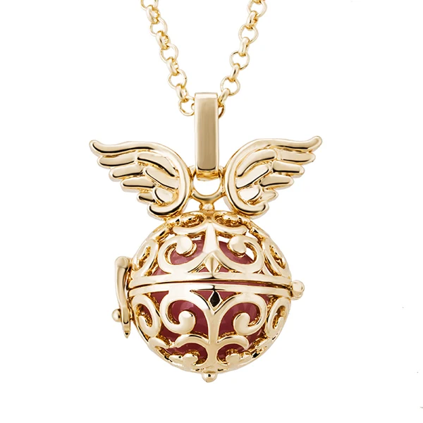 Bohemian Alloy Locket Necklace For Women Vintage Charms Sound Angel Wing Hollow Flower Pendant Long Chain Necklace Heart Gift
Bohemian Alloy Locket Necklace For Women Vintage Charms Sound Angel Wing Hollow Flower Pendant Long Chain Necklace Heart Gift