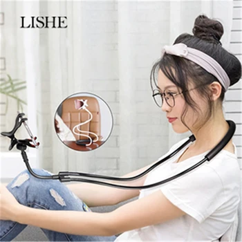 Rotation Long Arms Lazy Neck Phone Holder Stand For Xiaomi iPhone Samsung Desk Dock Mobile Phone Mount Support Cell Phone Stands
Rotation Long Arms Lazy Neck Phone Holder Stand For Xiaomi iPhone Samsung Desk Dock Mobile Phone Mount Support Cell Phone Stands
