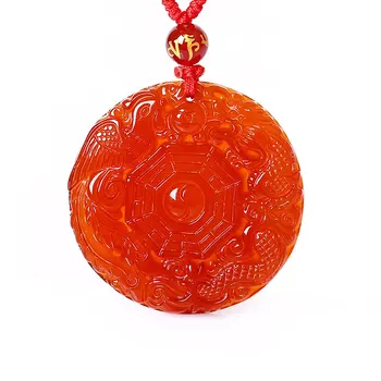 Koraba Fine Jewelry Pure Natural red agate Craftsmanship Dragon Phoenix Gossip Pendant Necklace Amulet Free Shipping
Koraba Fine Jewelry Pure Natural red agate Craftsmanship Dragon Phoenix Gossip Pendant Necklace Amulet Free Shipping