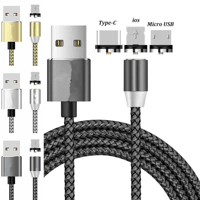 360 Round Magnetic Cable plug Type C Micro USB C Plug mobile Phone charging Microusb Type-C Magnet Charger Plug For iPhone X 8 7
360 Round Magnetic Cable plug Type C Micro USB C Plug mobile Phone charging Microusb Type-C Magnet Charger Plug For iPhone X 8 7