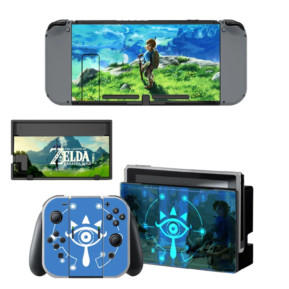 Виниловая наклейка легенда о Зельде для Nintendo Switch консоль NS + контроллер