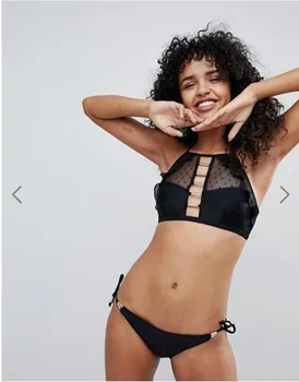 MYE Bikini Knotted Padded Thong Bikini Set Women Swimwear Swimsuit Scoop Neck Solid High Cut Bathing Suit Brazilian Biquni
MYE Bikini Knotted Padded Thong Bikini Set Women Swimwear Swimsuit Scoop Neck Solid High Cut Bathing Suit Brazilian Biquni