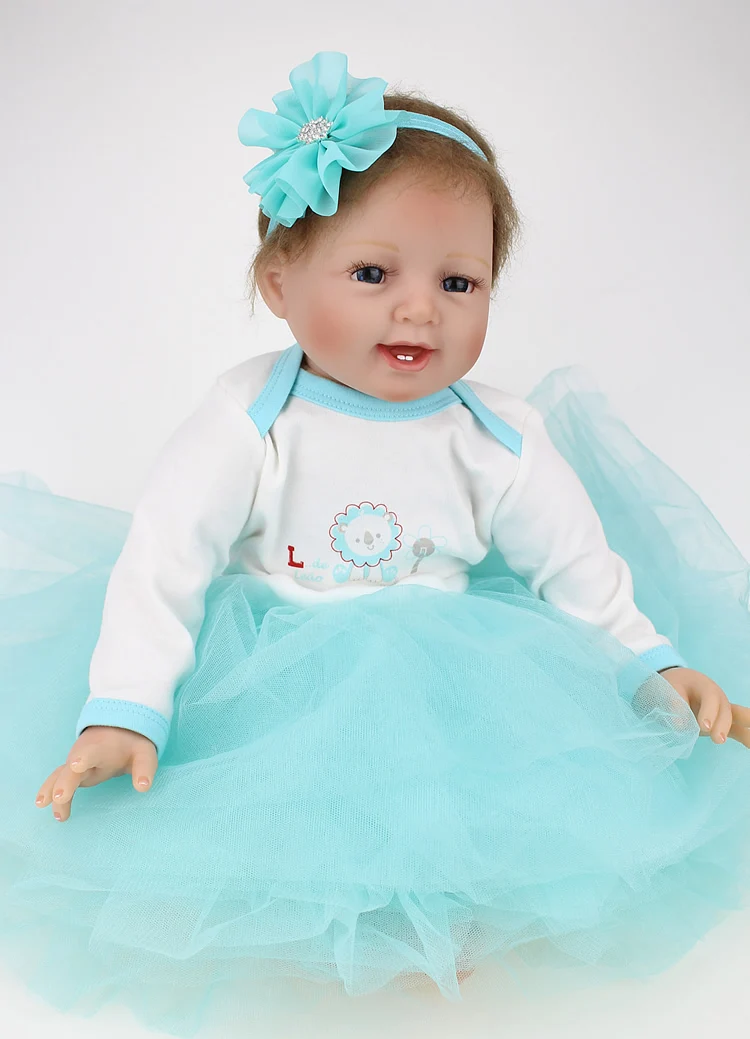 Silicone Vinyl reborn baby dolls brinquedos lovely accompany sleep baby girl doll for children kids christmas gift
Silicone Vinyl reborn baby dolls brinquedos lovely accompany sleep baby girl doll for children kids christmas gift