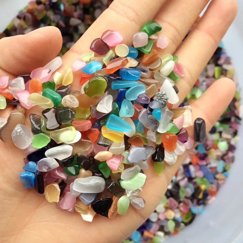 50g Natural Mix Colours Cat's Eye Stones Opal Rock Crystal Quartz Mineral Specimen Fish Tank Garden Flowerpot Decoration Stones
50g Natural Mix Colours Cat's Eye Stones Opal Rock Crystal Quartz Mineral Specimen Fish Tank Garden Flowerpot Decoration Stones