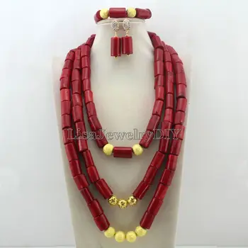 2016 Red African Coral Beads Jewelry Sets Fashion Nigerian Wedding African Costume Beads Jewelry Set Free Shipping HD7536
2016 Red African Coral Beads Jewelry Sets Fashion Nigerian Wedding African Costume Beads Jewelry Set Free Shipping HD7536