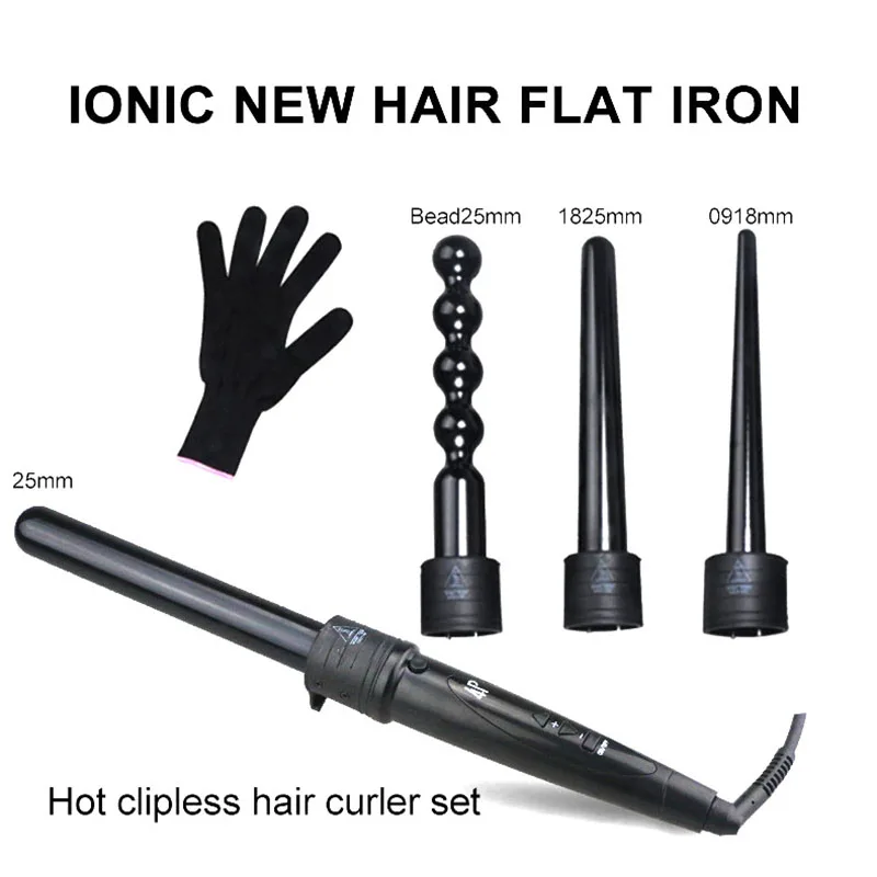 Multi-function Tube Curling Iron Four-in-one Head Ceramic Curling Iron Wave Curler Heat Resistant Electric Crimper Curl
Multi-function Tube Curling Iron Four-in-one Head Ceramic Curling Iron Wave Curler Heat Resistant Electric Crimper Curl