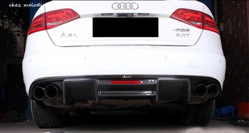 Top quality Carbon fiber Car Twopair outlet rear diffuser bumper with brakelight For Audi A4 A4L B8 B8.5 B9 2009-2018
Top quality Carbon fiber Car Twopair outlet rear diffuser bumper with brakelight For Audi A4 A4L B8 B8.5 B9 2009-2018