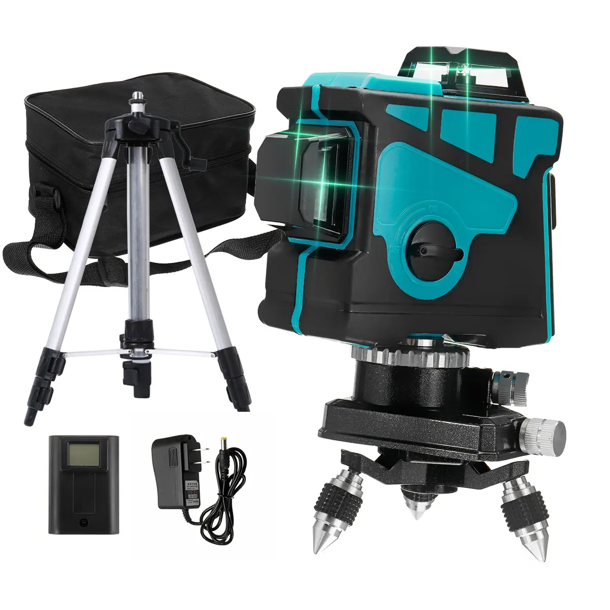ZEAST 12 Lines 3D Laser Level Green Laser Beam Line Self-Leveling 360 Horizontal 1.5M Tripod And Vertical Cross Super Powerful
ZEAST 12 Lines 3D Laser Level Green Laser Beam Line Self-Leveling 360 Horizontal 1.5M Tripod And Vertical Cross Super Powerful