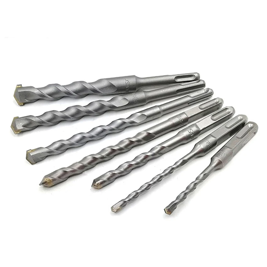 150mm, 200mm, 350mm Electric Hammer Drill Bit 10/12/14/16/18mm Round Shank Carbide Tipped Bits for Masonry Concrete Rock Stone
150mm, 200mm, 350mm Electric Hammer Drill Bit 10/12/14/16/18mm Round Shank Carbide Tipped Bits for Masonry Concrete Rock Stone