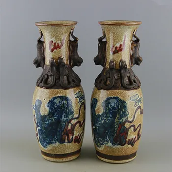 #6 antique old Chinese Porcelain vase,Blue underglaze red bottle,handmade crafts,Home Decorations&Collection,Free shipping 
#6 antique old Chinese Porcelain vase,Blue underglaze red bottle,handmade crafts,Home Decorations&Collection,Free shipping