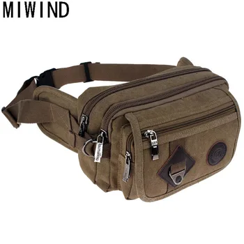 MIWIND Waist Bags Men's Casual Waist Pack Purse Mobile Phone Case for Men's Hip Money Belt travelling Mobile Phone Bag TFX1178
MIWIND Waist Bags Men's Casual Waist Pack Purse Mobile Phone Case for Men's Hip Money Belt travelling Mobile Phone Bag TFX1178